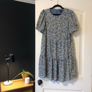 Tiered Floral RW&CO Dress, Size L